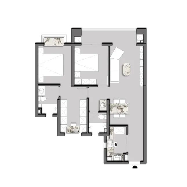 城建信達(dá)后湖里106㎡